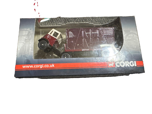Corgi trackside thornycroft - trackside,