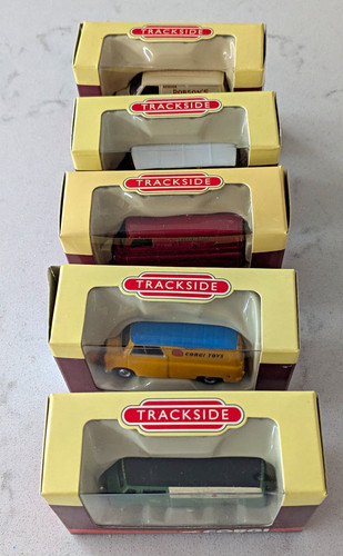 Corgi trackside diecast vans - diecast,