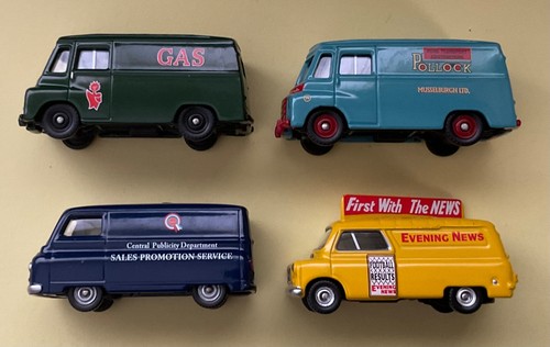 Corgi trackside vans scale - -,