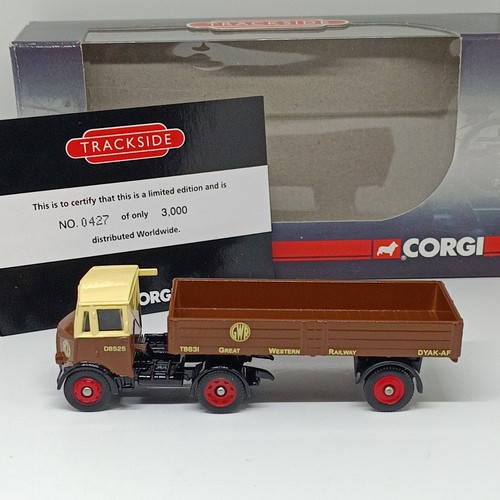 Corgi trackside thornycroft - trackside,